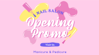Nail Salon Promotion Animation Image Preview