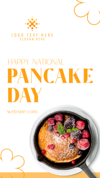 Yummy Pancake Facebook Story Design