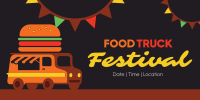 Festive Food Truck Twitter post Image Preview