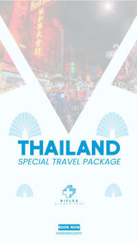 Thailand Travel Package Facebook story Image Preview