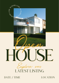 Open House Real Estate Flyer Design