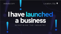 Corporate Business Launch Facebook Event Cover Design