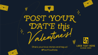 Your Valentine's Date Facebook event cover Image Preview
