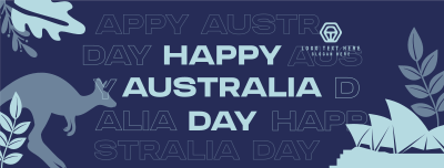 Australia Day Modern Facebook cover Image Preview