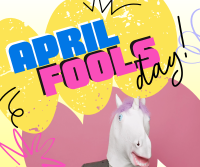 April Fools Day Facebook Post Design