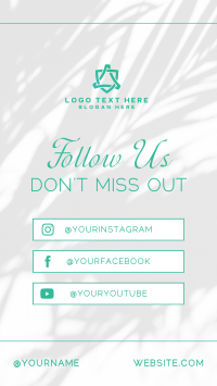 Follow Us Instagram Story Design