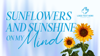 Sunflower Quote Animation Preview
