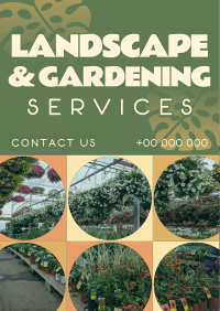 Landscape & Gardening Flyer Image Preview