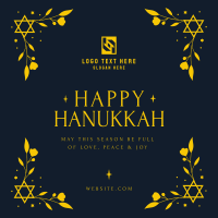 Hanukkah Festival Instagram post Image Preview
