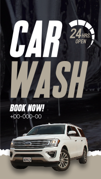 Car Wash Professional Service Instagram reel Image Preview