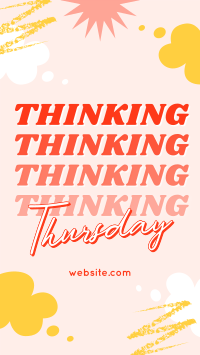 Quirky Thinking Thursday YouTube Short Design