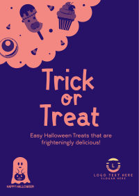 Halloween Recipe Ideas Poster Design