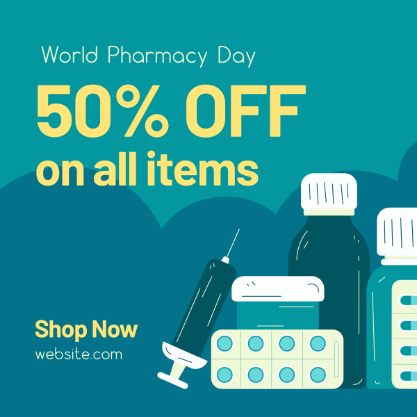 Happy World Pharmacist Day Instagram Post Design Image Preview