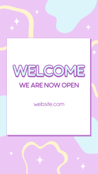 Welcome Now Open TikTok Video Image Preview