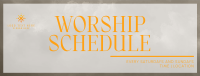 Simple Church Schedule Facebook Cover Preview