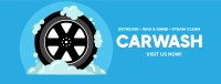 Tire Washing Facebook cover Image Preview
