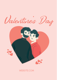 Valentine Couple Flyer Design