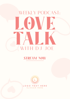 Love Talk Poster Image Preview