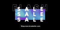 Gradient Flash Sale Twitter post Image Preview