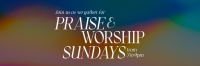 Sunday Worship Twitter Header Image Preview