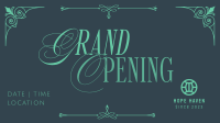 Elegant Ornament Grand Opening Video Image Preview