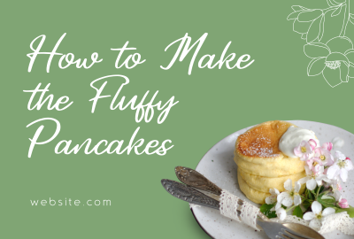 Fancy Pancake Party Pinterest board cover Image Preview