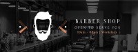 Barbershop Opening Facebook cover Image Preview