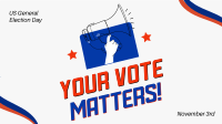 Your Vote Matters Animation Image Preview