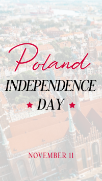 Poland Independence Day TikTok Video Image Preview