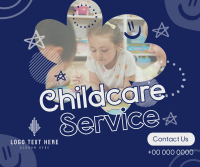 Doodle Childcare Service Facebook post Image Preview
