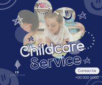 Doodle Childcare Service Facebook post Image Preview