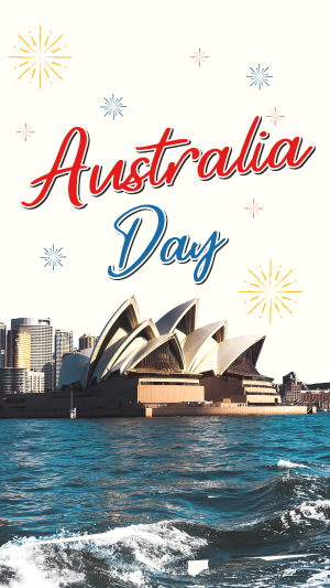 Happy Australia Day Instagram story Image Preview