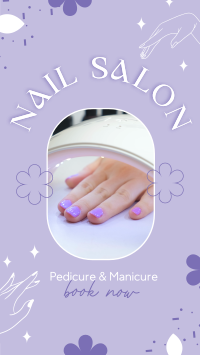 Modern Nail Salon Instagram story Image Preview