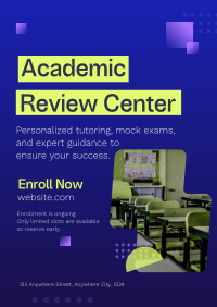 Academic Review Center Poster Preview