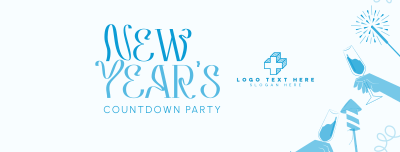 New Year Countdown Facebook cover Image Preview