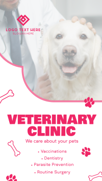 Professional Veterinarian Clinic Instagram reel Image Preview