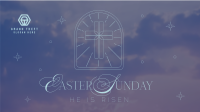 Holy Easter Facebook Event Cover Design
