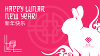 Oriental Bunny Zoom background Image Preview