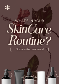 Beauty Skincare Engagement Poster Preview