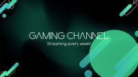 Gradient Bubble Gaming YouTube Banner Design