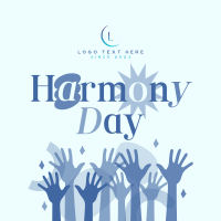 Simple Harmony Day Instagram post Image Preview