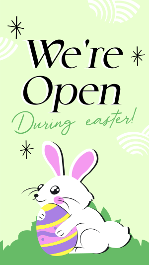 Open During Easter Instagram story Image Preview
