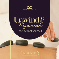 Massage Minimal Instagram Post Preview