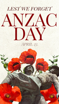 Anzac Day Collage YouTube short Image Preview