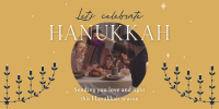 Hanukkah Family Tradition Twitter Post Design