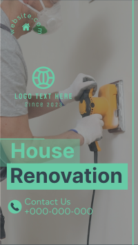 House Renovation TikTok video Image Preview