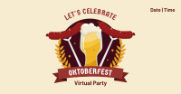 Celebrate Oktoberfest Facebook Ad Design