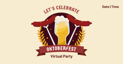 Celebrate Oktoberfest Facebook ad Image Preview