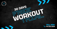 30 Days Workout Facebook Ad Design