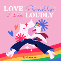 Lively Pride Month Instagram post Image Preview